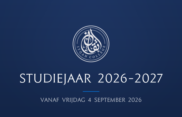 Studiejaar 2026-2027, vanaf vrijdag 4 september 2026
